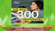 new book  The Best 300 Professors From the 1 Professor Rating Site RateMyProfessorscom College