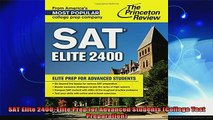 read here  SAT Elite 2400 Elite Prep for Advanced Students College Test Preparation