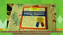 read here  Bears Guide to NonTraditional College Degrees Bears Guide to Earning Degrees by