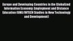 Read Europe and Developing Countries in the Globalized Information Economy: Employment and
