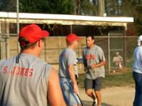 John Amos Fund Raiser - Amos Players Batting          9-24-2010