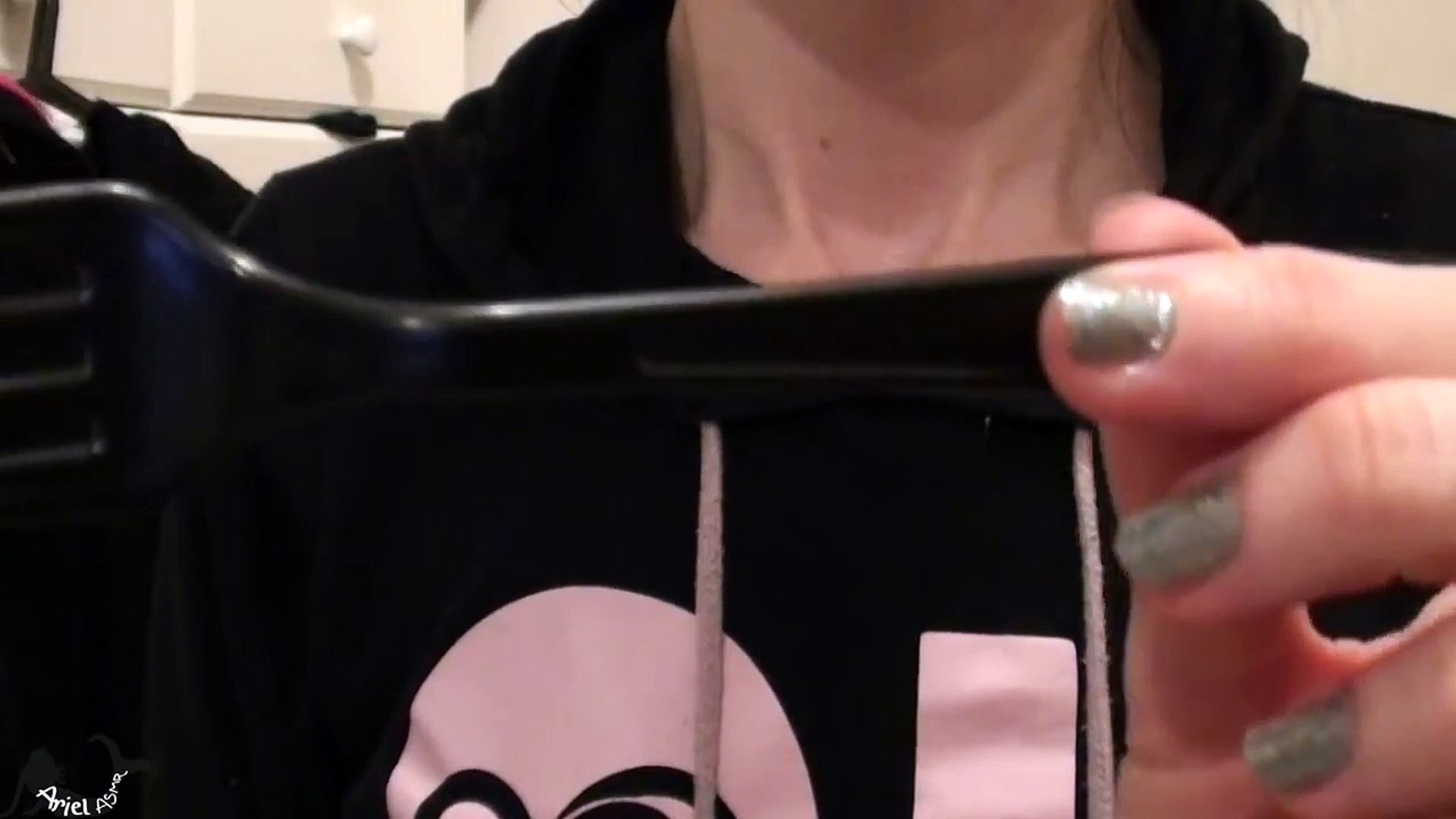 ⁣Soft spoken ASMR Camera lens FORKING personal attention *white noise*