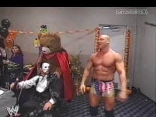 Chris Benoit & Angle Smash Each Other Up