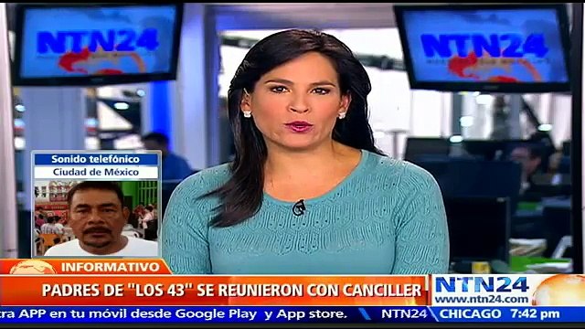 Esperamos que acuerdos con la Cancillería se cumplan en Washington: vocero de los padres de normalistas mexicanos
