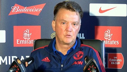 Finale - Van Gaal : "Personne ne peut prédire le résultat d'une finale"