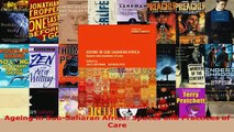 PDF  Ageing in SubSaharan Africa Spaces and Practices of Care Ebook