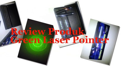 Review Produk green laser pointer