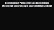 Read Contemporary Perspectives on Ecofeminism (Routledge Explorations in Environmental Studies)