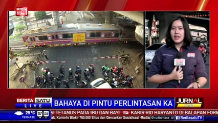 Petugas Palang Pintu dan Polisi Disiagakan di Perlintasan KA