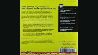 READ book  MicroEntrepreneurship For Dummies Full EBook
