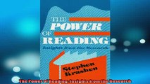 EBOOK ONLINE  The Power of Reading Insights from the Research READ ONLINE