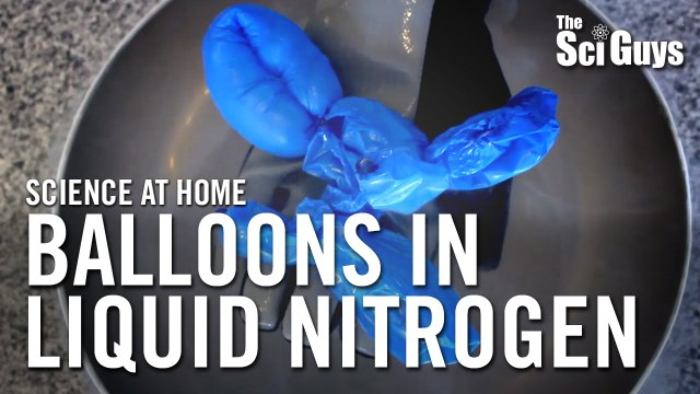 Balloon Filled with Liquid Nitrogen 2016 What happens if you fill a Balloon with Liquid Nitrogen