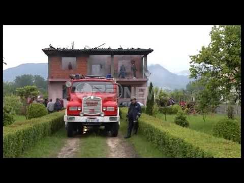 Përfshihet nga flakët një shtëpi dy katëshe në Rinas- Ora News