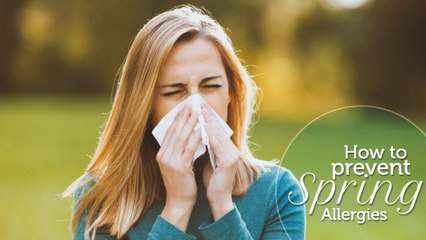 How To Prevent Spring Allergies