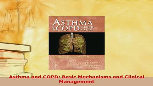 Download Asthma and COPD Basic Mechanisms and Clinical Management Ebook Free