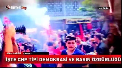 CHP'lilerden Beyaz Haber'e çirkin saldırı