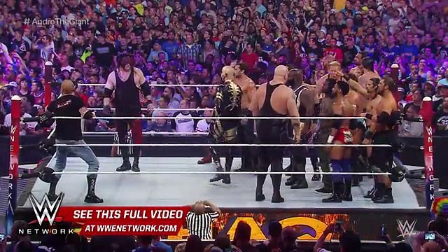 Greatest Moment of Shaquille O'Neal enters the 3rd annual Andre the Giant Memorial Battle Royal-2016