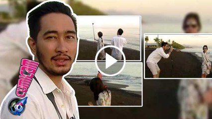 Sweet Moment Jeje-Syahnaz 2, Selfie di Pantai - Cumicam 20 Mei 2016