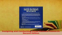 Read  Designing and Conducting Mixed Methods Research Second Edition PDF Free