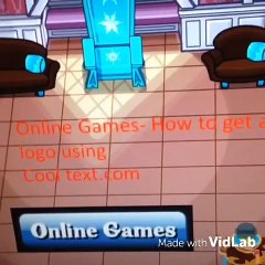 Online Games-How to get a logo using cool text.com