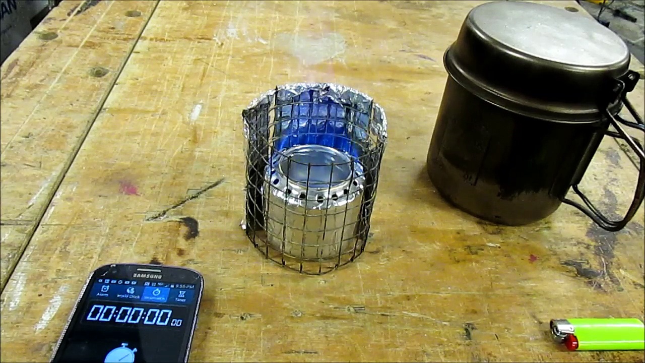 New DIY Alcohol Stove