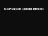 [Download] Sensory Evaluation Techniques  Fifth Edition Read Online
