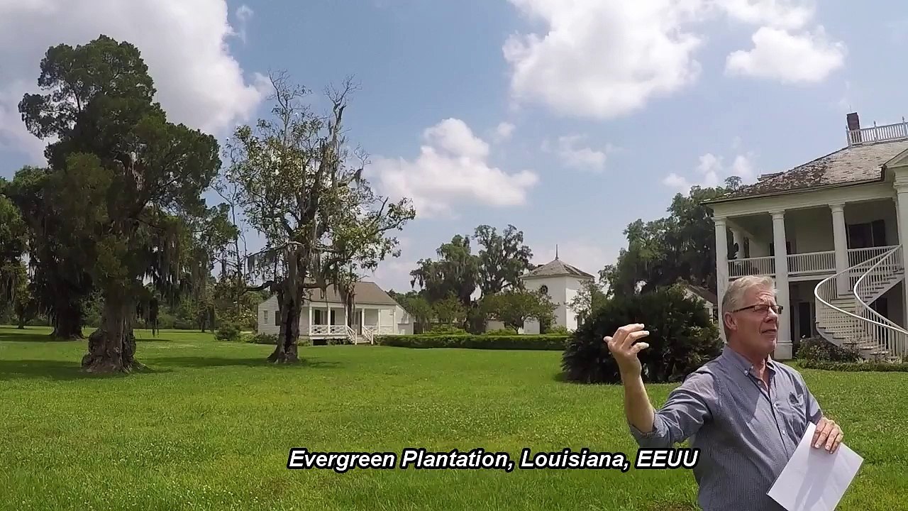 Evergreen Plantation 'Django Unchained' film location video Dailymotion