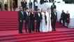 Cannes: l'équipe du film "Baccalauréat" foule le tapis rouge