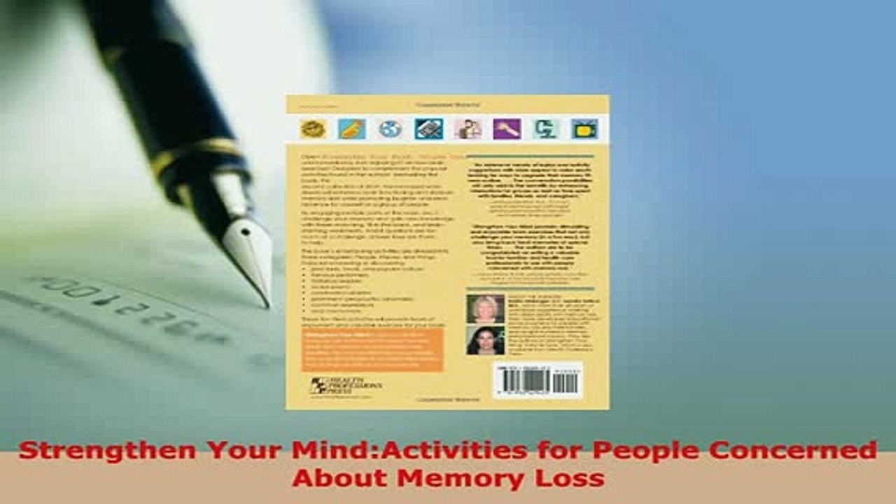 Read  Strengthen Your MindActivities for People Concerned About Memory Loss Ebook Free
