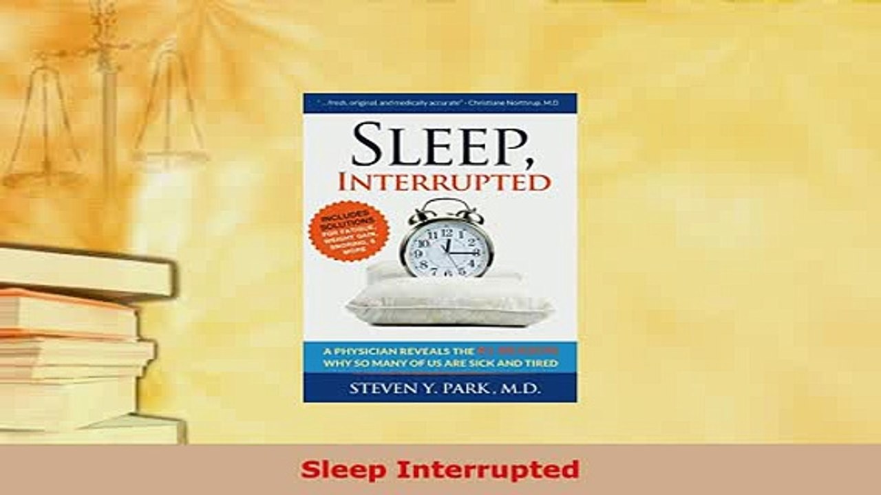 Read  Sleep Interrupted Ebook Free