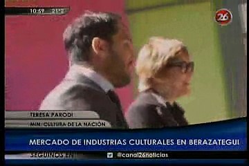 Mercado de industrias culturales en Berazategui - 26 TV -  29/03/15