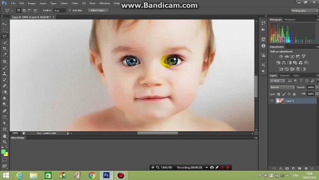 ¿Cómo cambiar el color de los ojos en Photoshop CS6