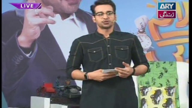 Salam Zindagi With Faysal Qureshi Live From Aitrium Mall on Ary Zindagi in High Quality 20th May 2016