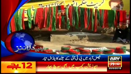 Headlines 1200 – 20th May 2016