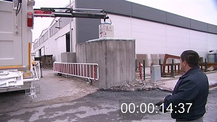 Öge Metal Kançalı Yeraltı Çöp Sistemi