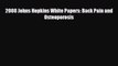[PDF] 2008 Johns Hopkins White Papers: Back Pain and Osteoporosis Download Online