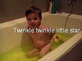 Lachlan singing twinkle