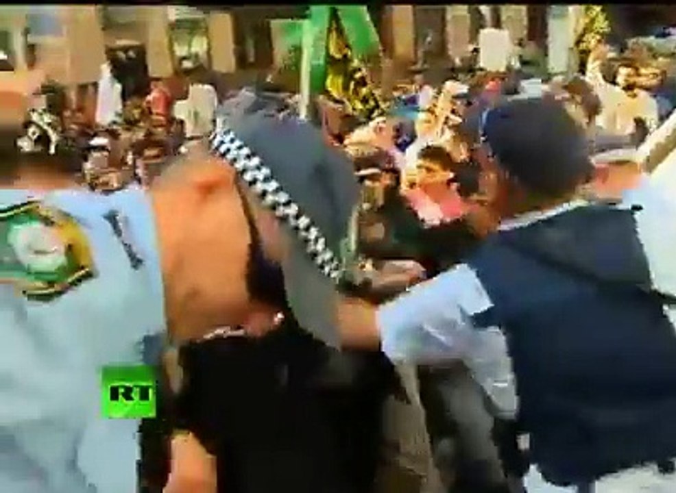 Respekt vor der Polizei in Australien