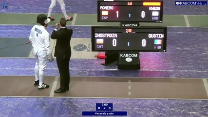 SNCF Réseau 2016 - Poule GUSTIN (FRA) vs INOSTROZA (CHI)