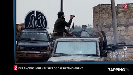 Envoyé Spécial : Le récit glaçant d’anciens journalistes de Daesh sur leur quotidien (Vidéo)