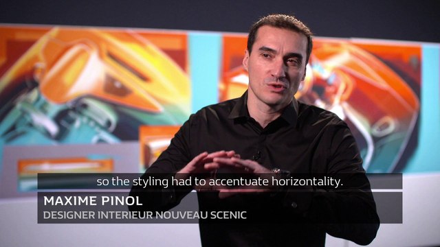 Renault Scénic 2016 design intérieur