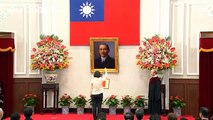 Taiwans erste Präsidentin vereidigt - Peking skeptisch