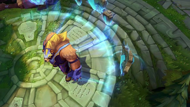 El Rayo Volibear Aperçu Skin League of Legends