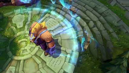 El Rayo Volibear Aperçu Skin League of Legends