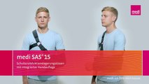 medi SAS® 15 Schulterabduktionslagerungskissen -- Anleitung für medizinisches Personal