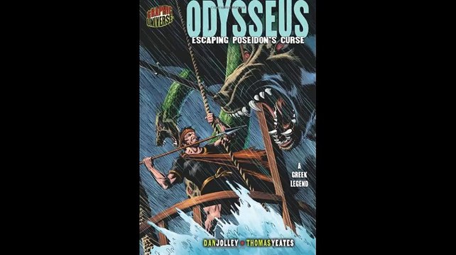 Odysseus Escaping Poseidons Curse A Greek Legend Graphic Myths Legends