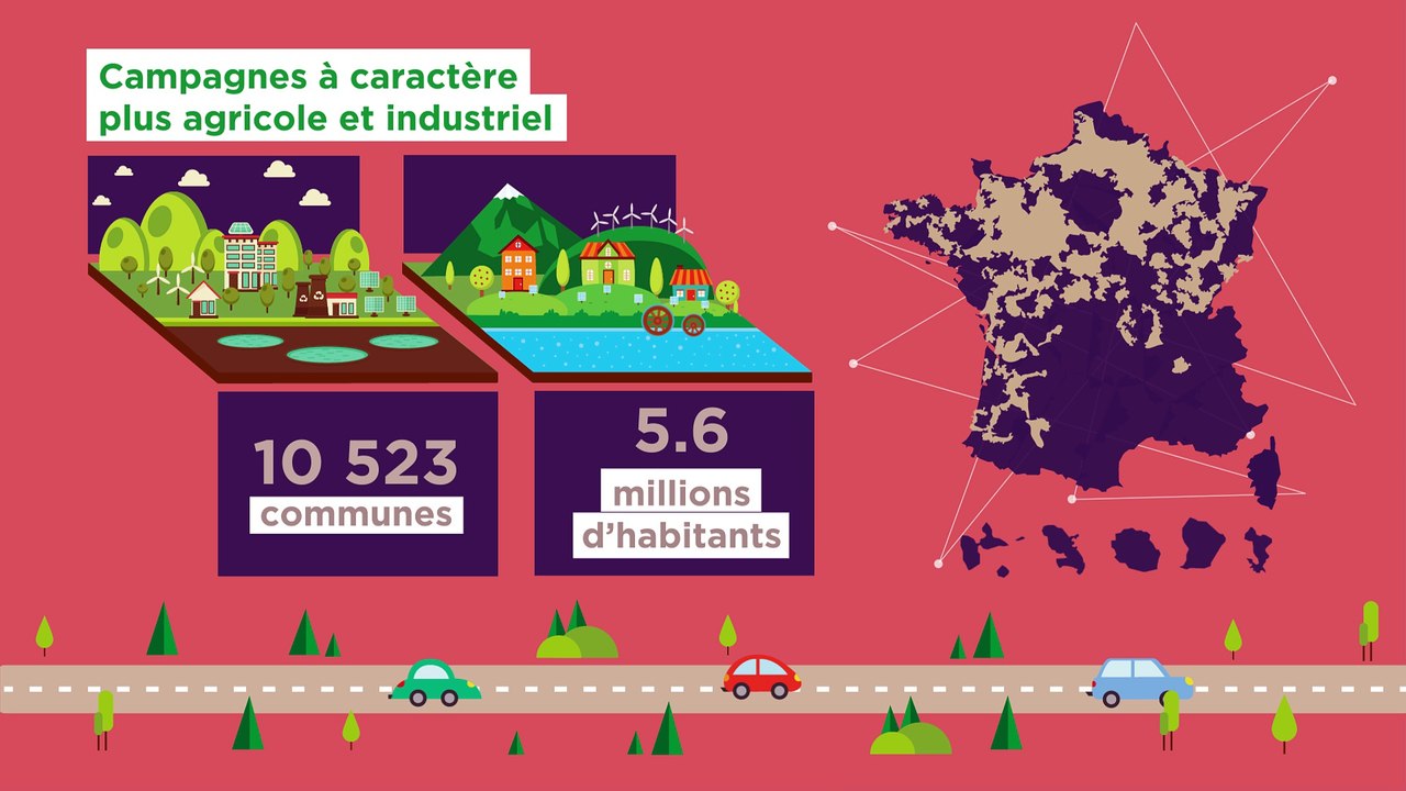 La carte de France bouge