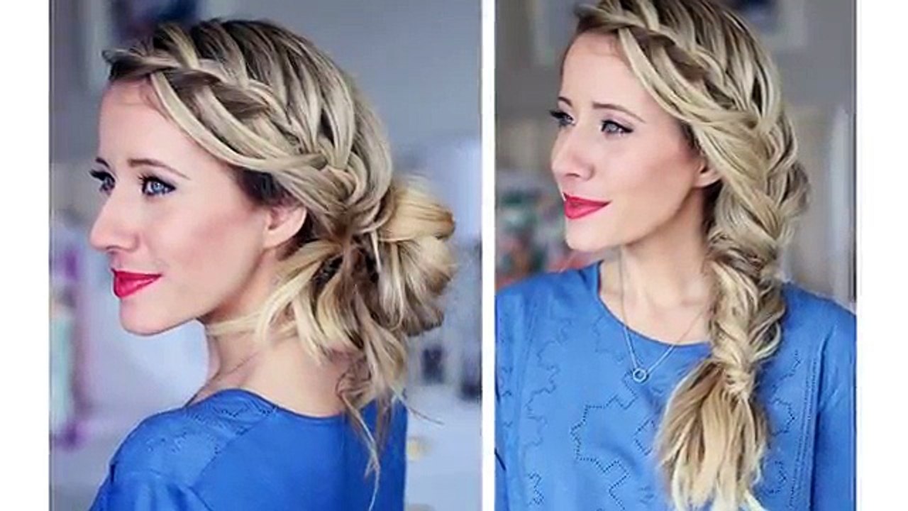 3-in-1 Cascading Waterfall - Build-able hairstyle - Cute Girls Hairstyles -