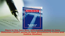 Download  Race in the Jury Box Affirmative Action in Jury Selection SUNY series in New Directions Free Books