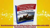 FREE EBOOK ONLINE  Your Federal Income Tax 2016 Part One  Preparation of the 2015 Tax Return Tax Bible Online Free